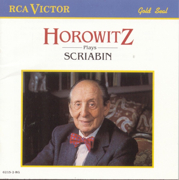 Horowitz Plays Scriabin album cover