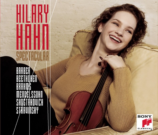 Hilary Hahn - Spectacular album cover
