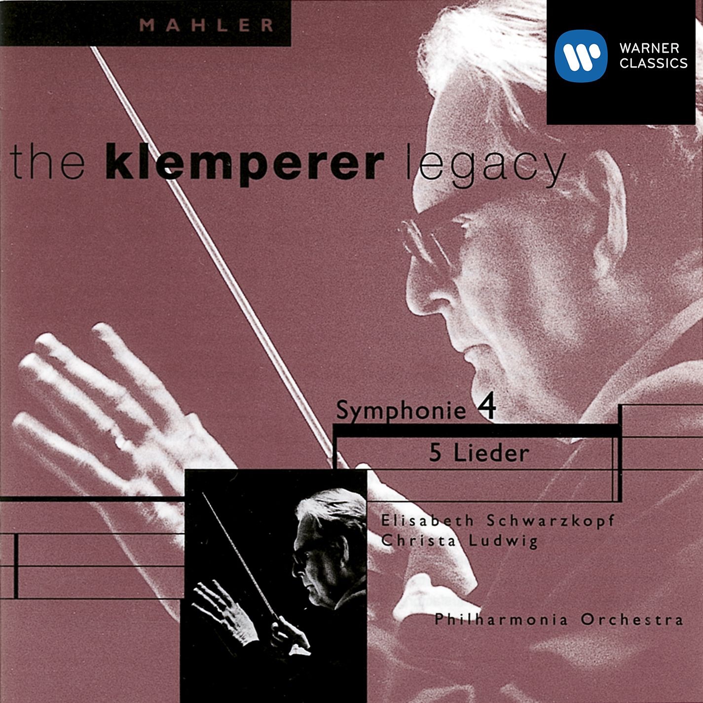 Mahler - Symphony No. 4/Lieder album cover