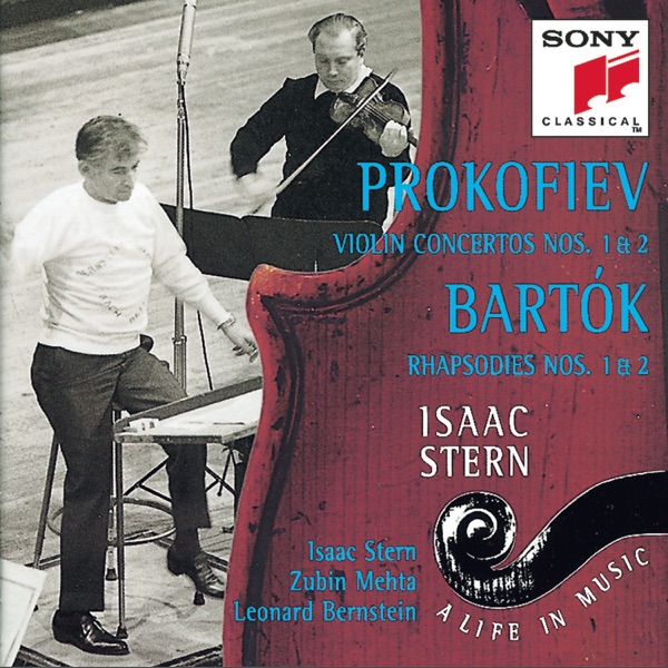 Prokofiev: Concerto Nos. 1 & 2 for Violin and Orchestra; Bartók: Rhapsody Nos. 1 & 2 for Violin and  album cover