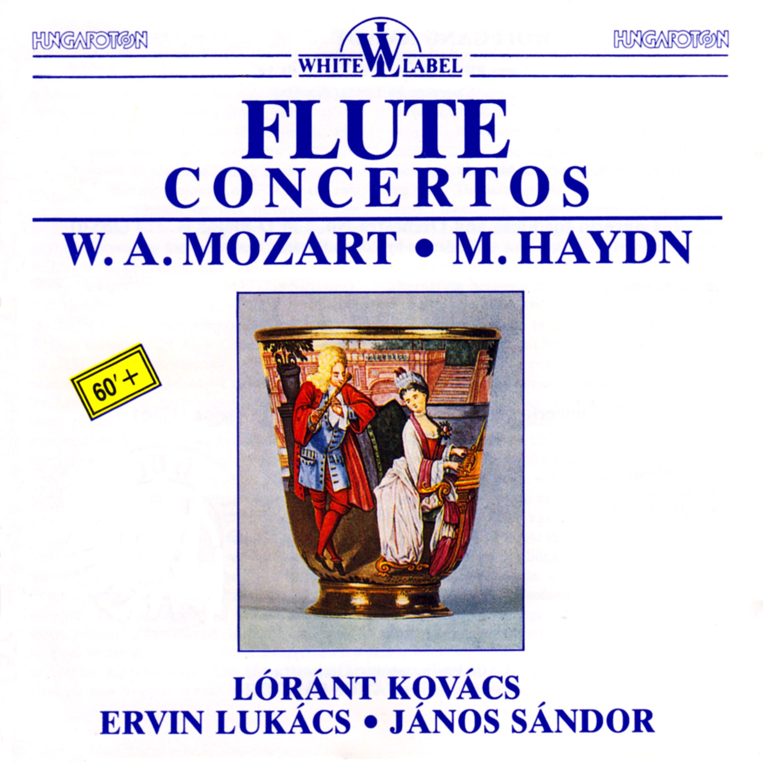 W. A. Mozart, M. Haydn: Flute Concertos album cover
