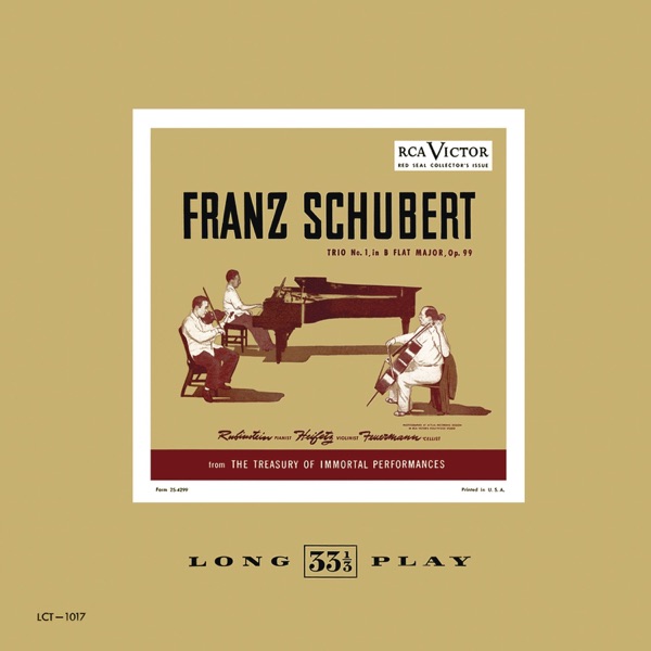 Schubert: Trio No. 1, in B-Flat Major, Op. 99 album cover