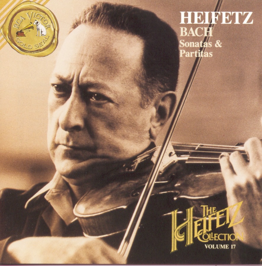 The Heifetz Collection, Volume 17 - Bach: Sonatas & Partitas album cover