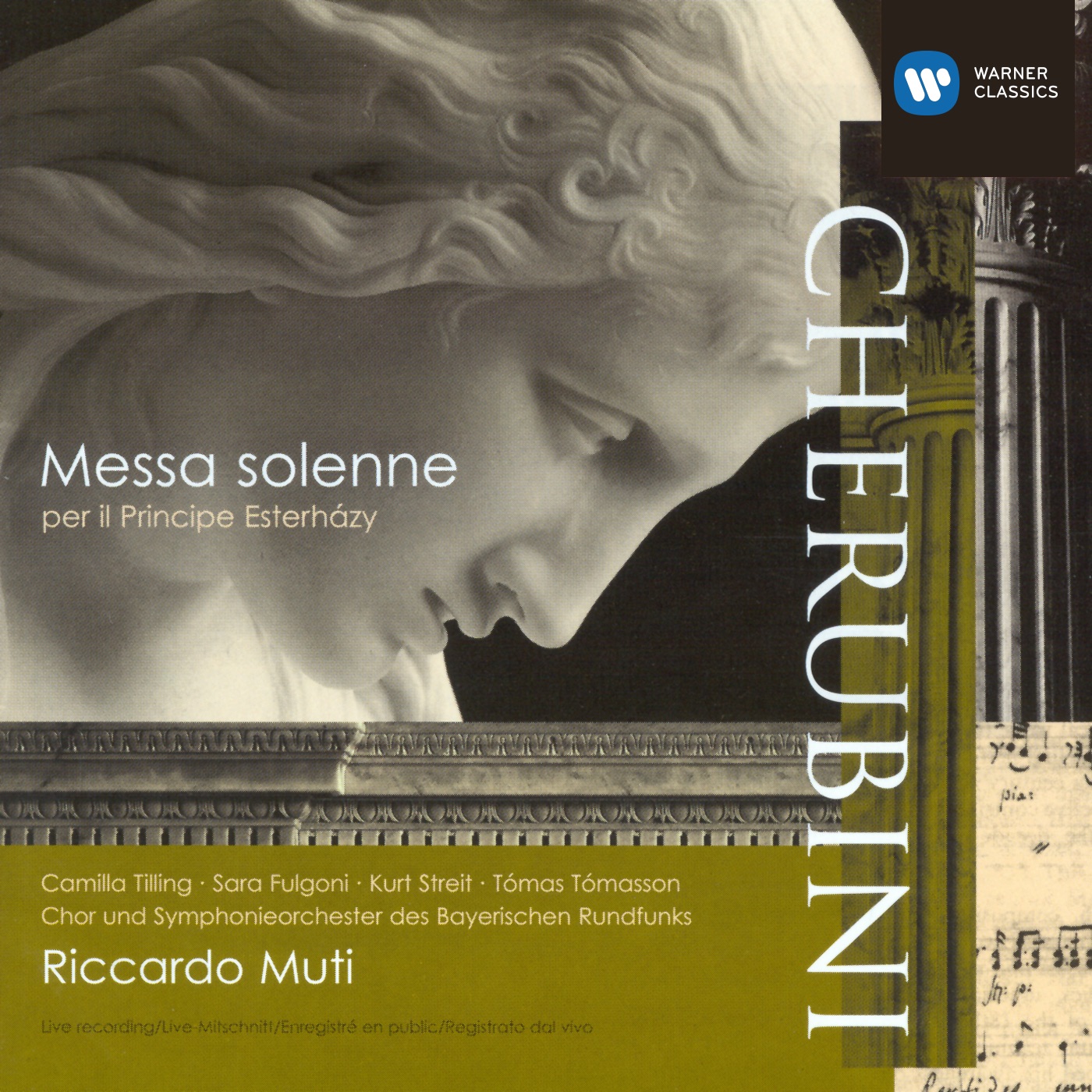 Cherubini: Missa solemnis in D Minor album cover