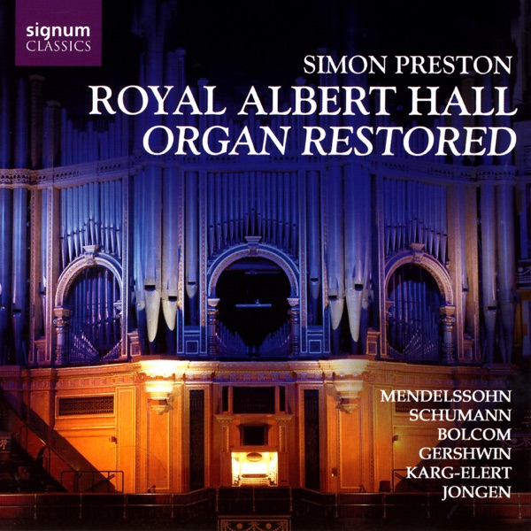 Royal Albert Hall Organ Restored album cover