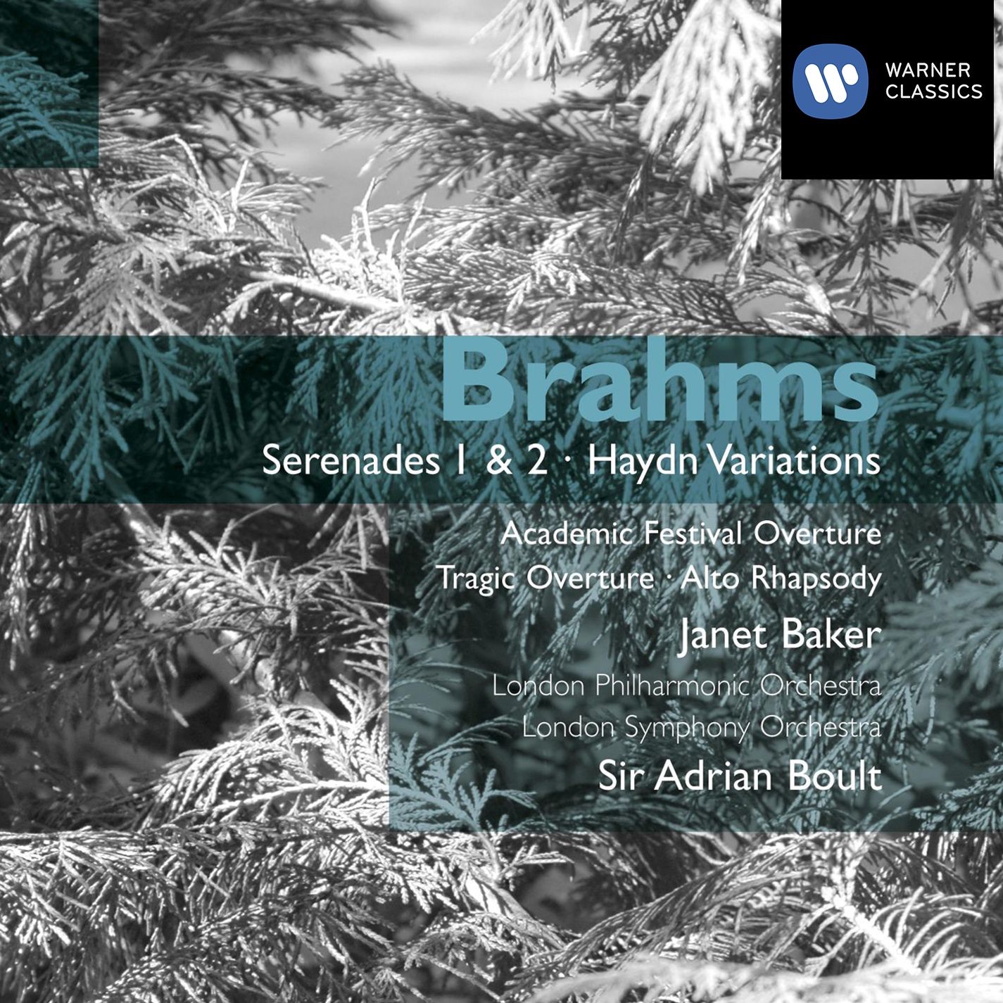 Brahms: Serenade 1 & 2, Haydn Variations album cover