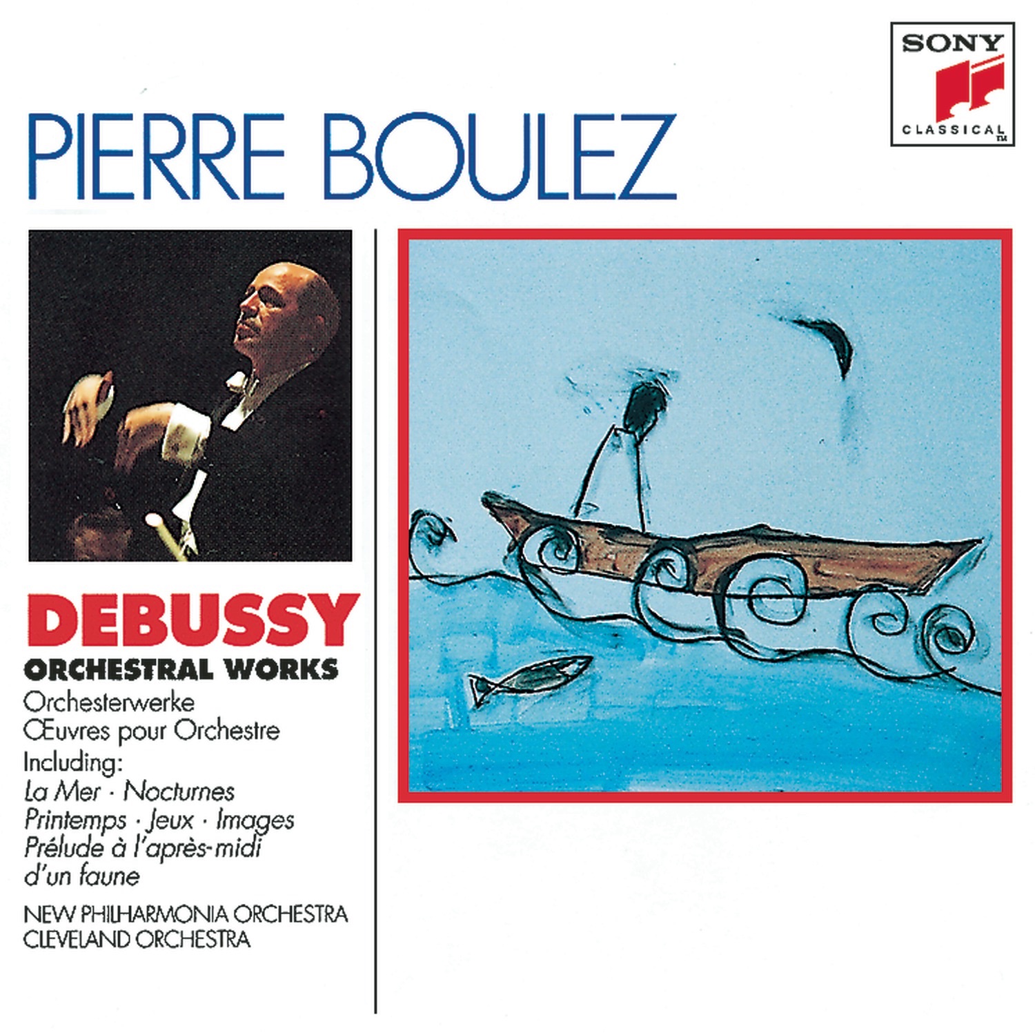 Debussy: Orchestral Works album cover