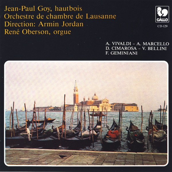 A. Vivaldi, A. Marcello, D. Cimarosa & V. Bellini: Concertos for Oboe & Orchestra album cover