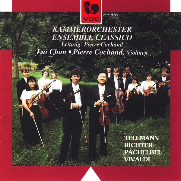 Kammerorchester Ensemble Classico: Telemann – Vivaldi – Pachelbel – Richter album cover