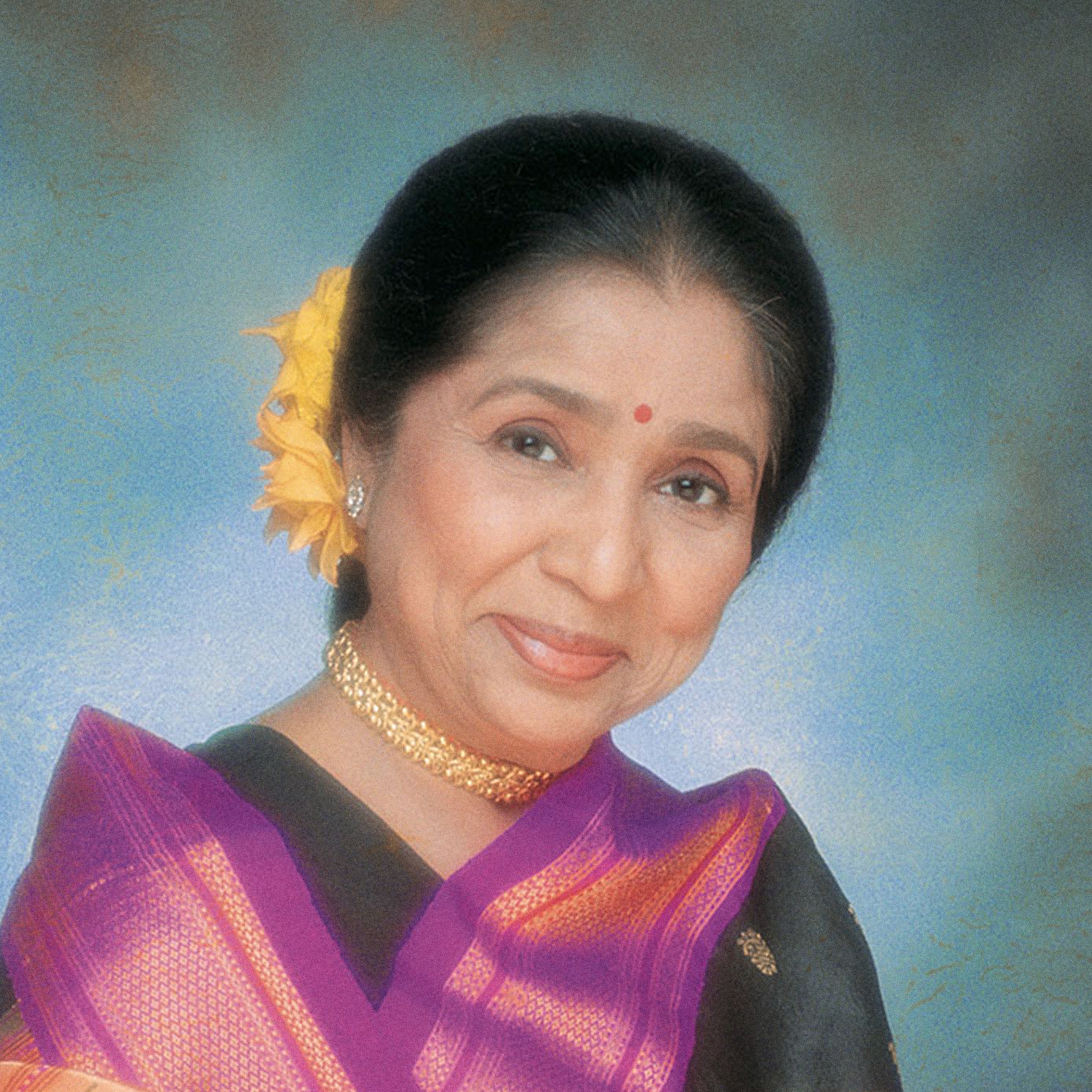 Asha Bhosle Portrait