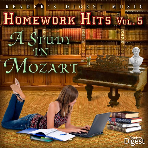 Reader's Digest Music: Homework Hits, Vol. 5: A Study in Mozart album cover