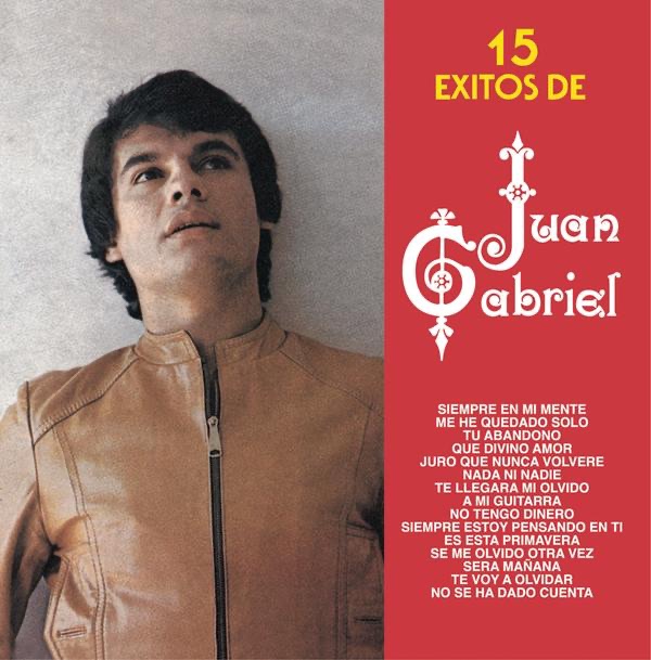 15 Exitos de Juan Gabriel album cover