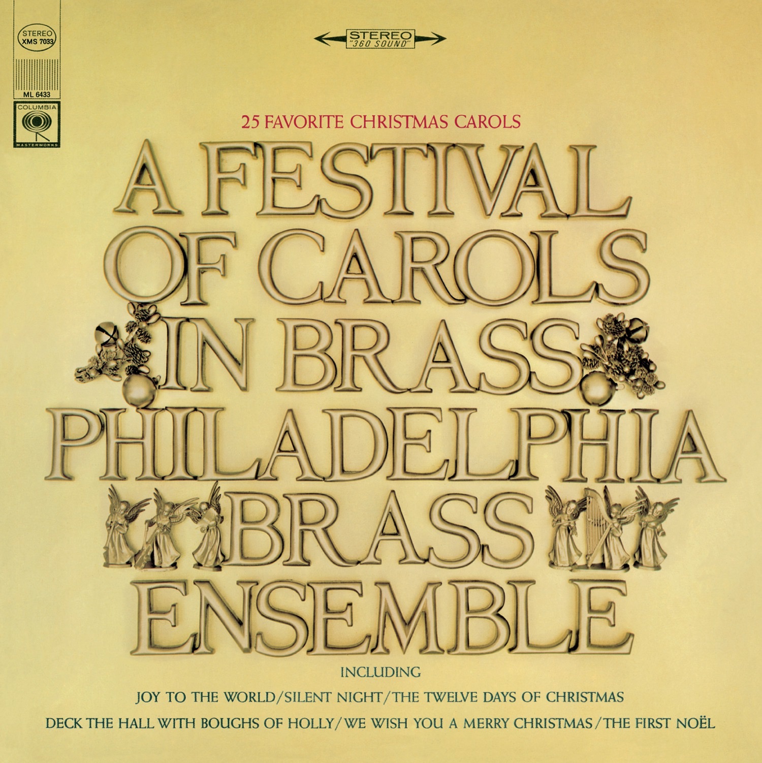 A Festival of Carols in Brass album cover