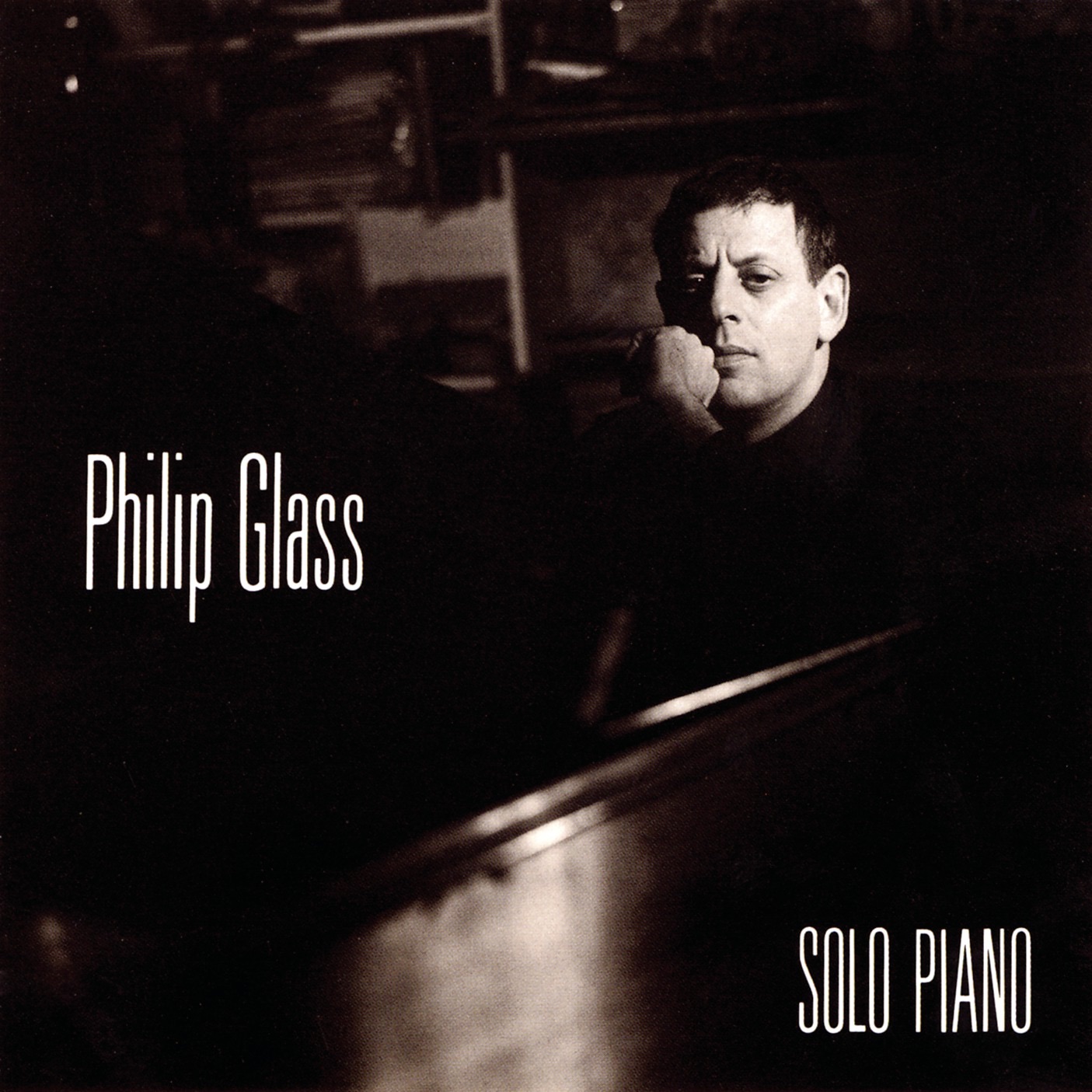 Glass: Solo Piano album cover