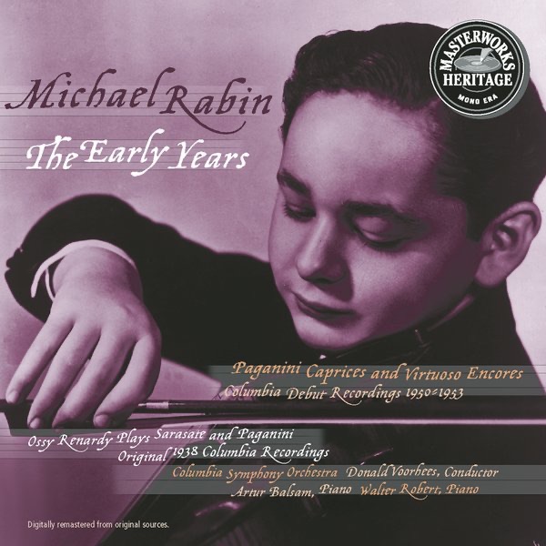 Michael Rabin - The Early Years album cover