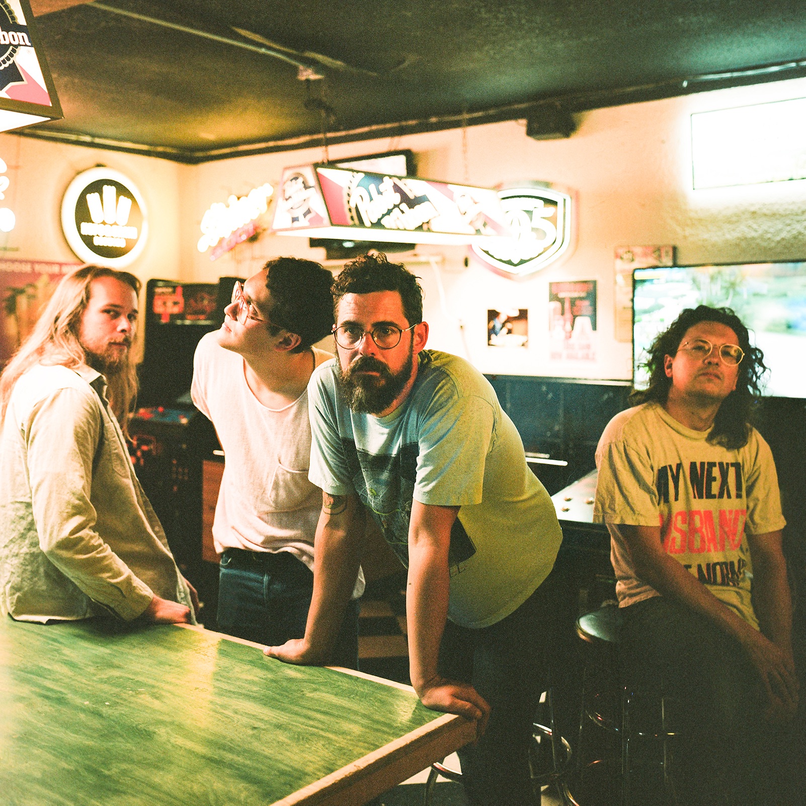 White Denim Portrait