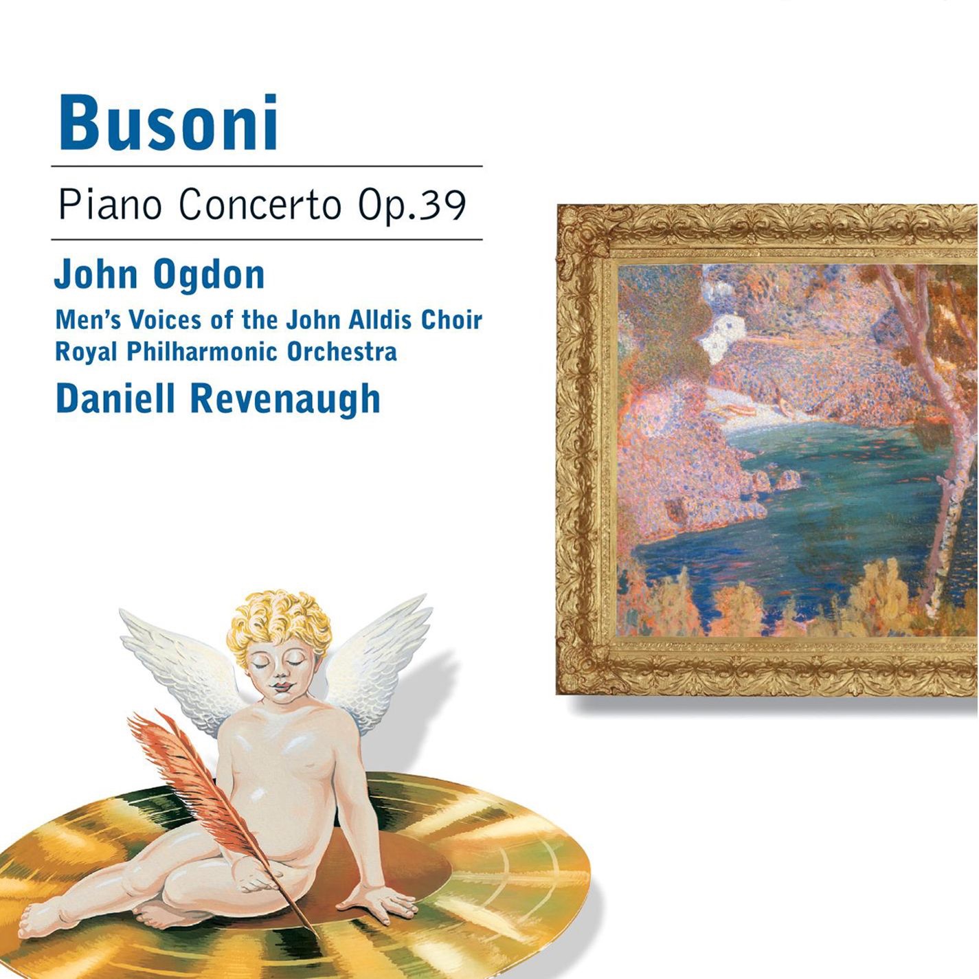 Busoni: Piano Concerto, Op. 39 album cover