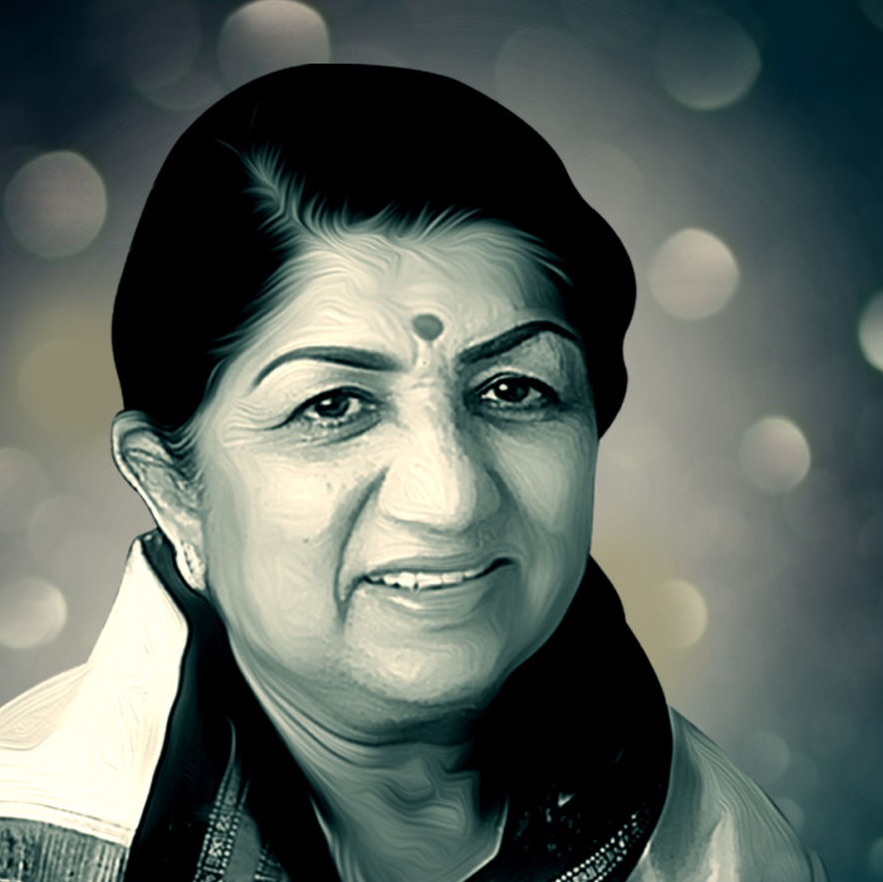 Lata Mangeshkar Portrait