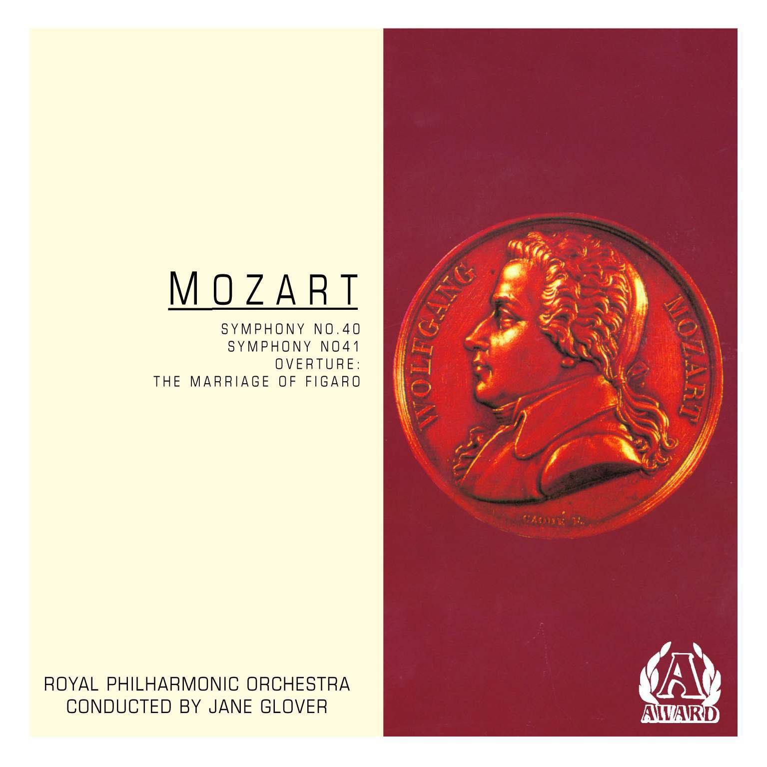 Mozart: Symphony No. 40 & 41, The Marriage Of Figaro Overture album cover