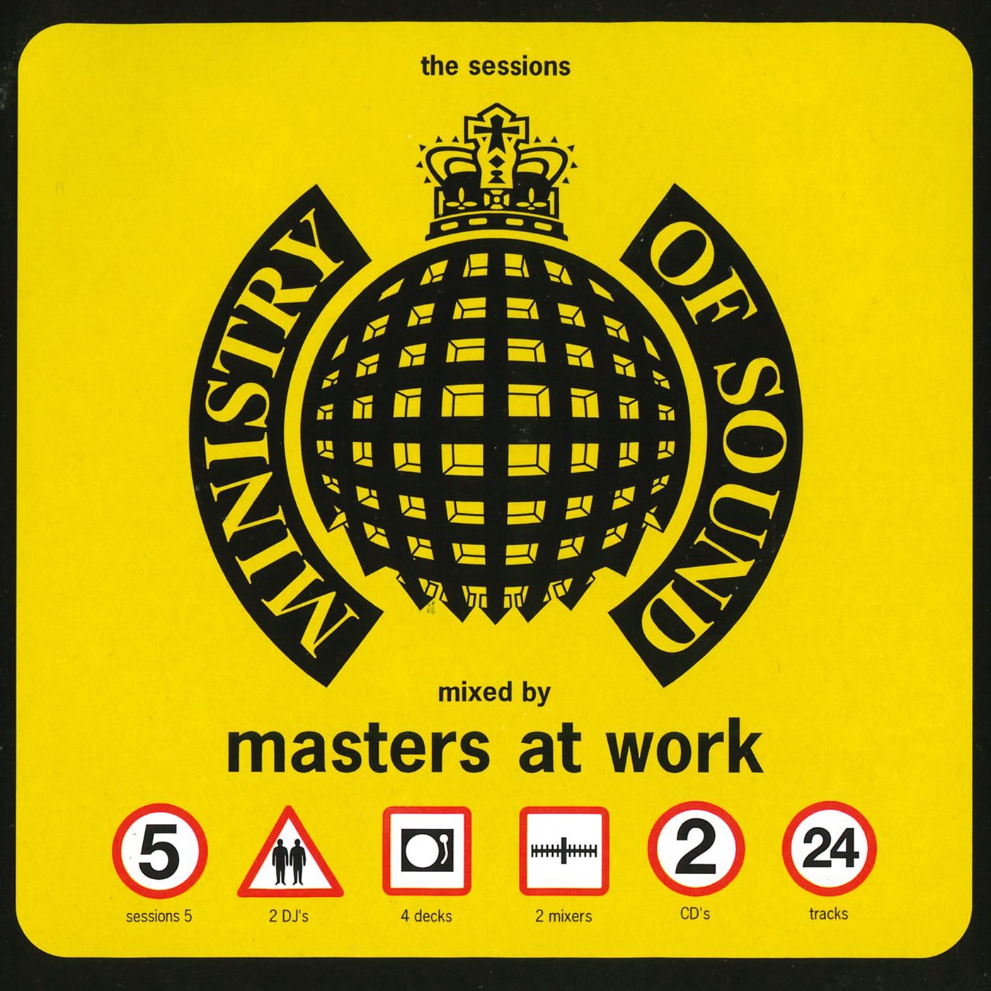 The Sessions, Vol. 5: Masters At Work (DJ Mix) album cover
