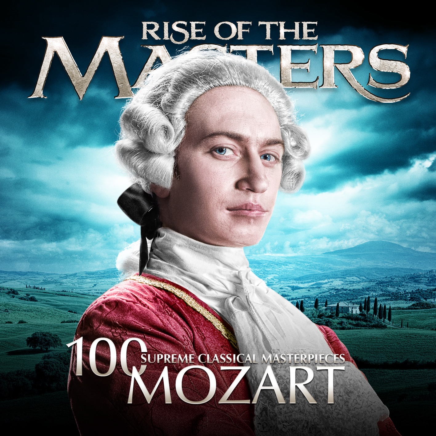 Mozart - 100 Supreme Classical Masterpieces: Rise of the Masters album cover