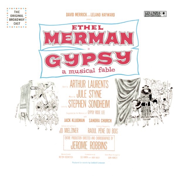 Gypsy (Original 1959 Broadway Cast Recording) album cover