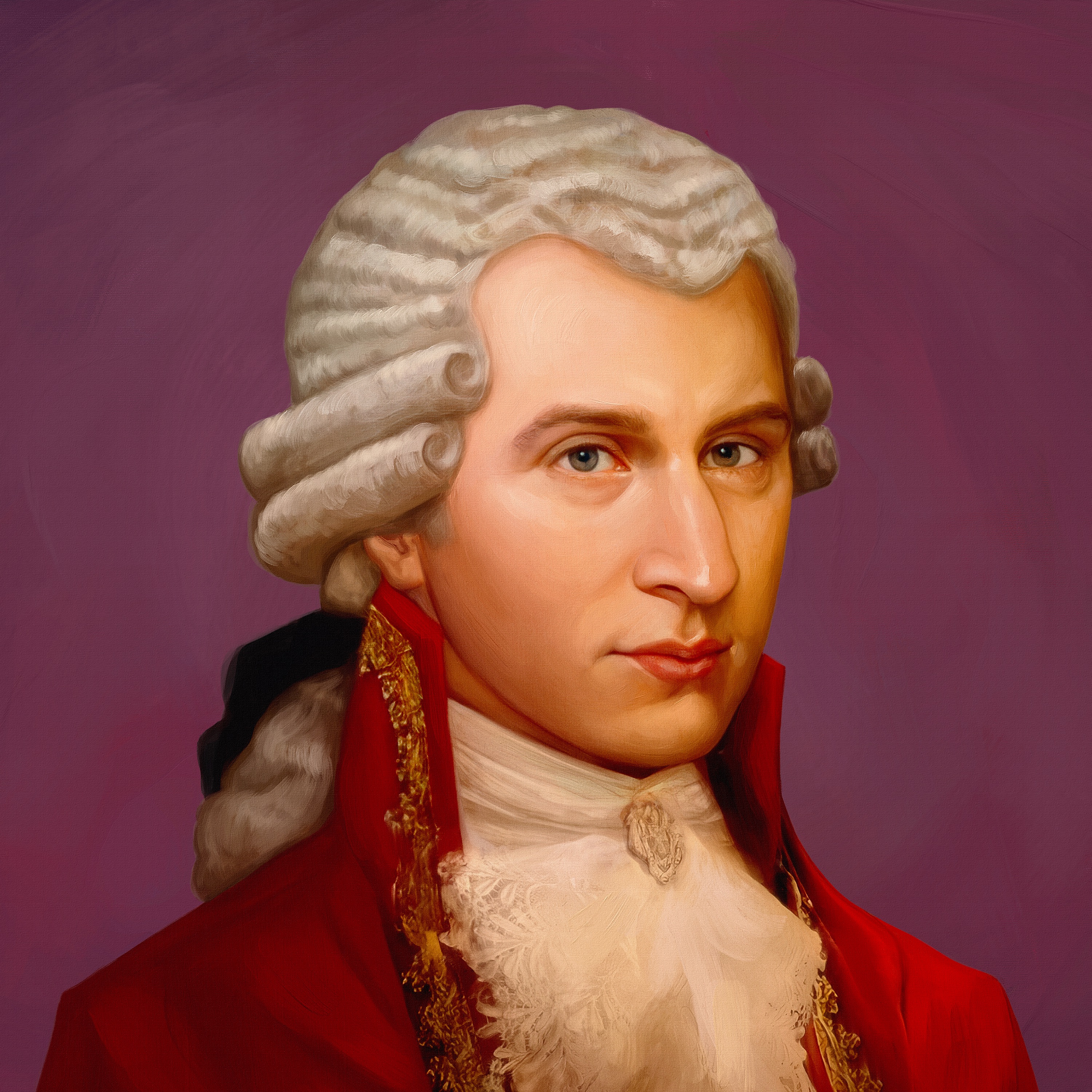Wolfgang Amadeus Mozart Portrait