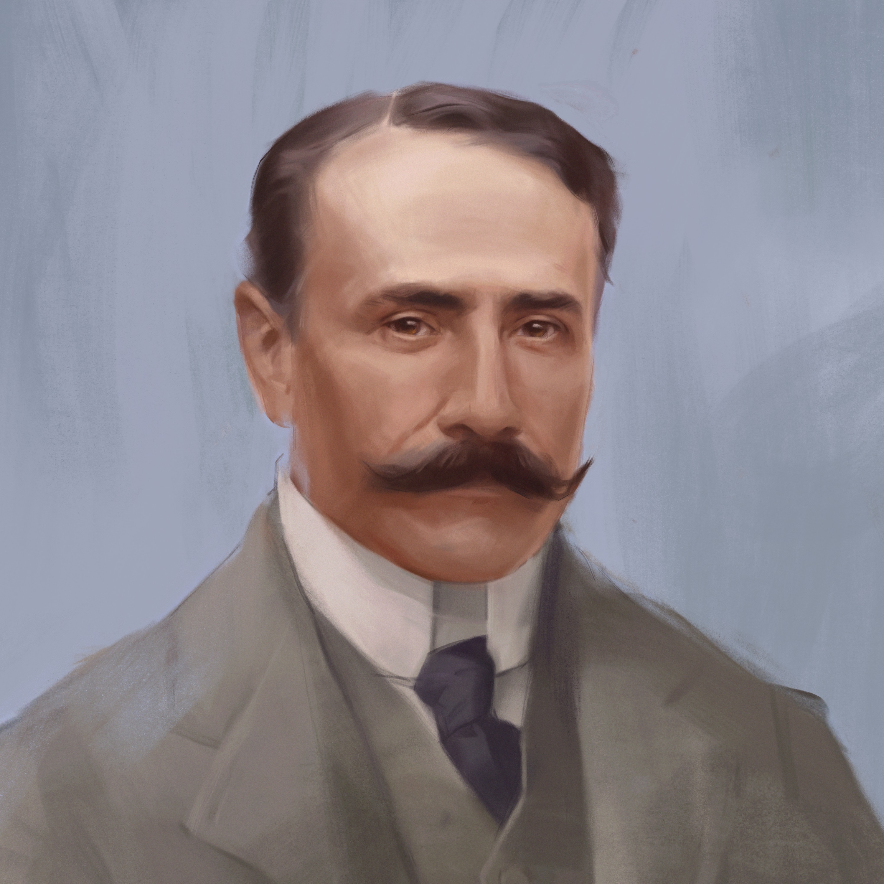 Sir Edward Elgar Portrait