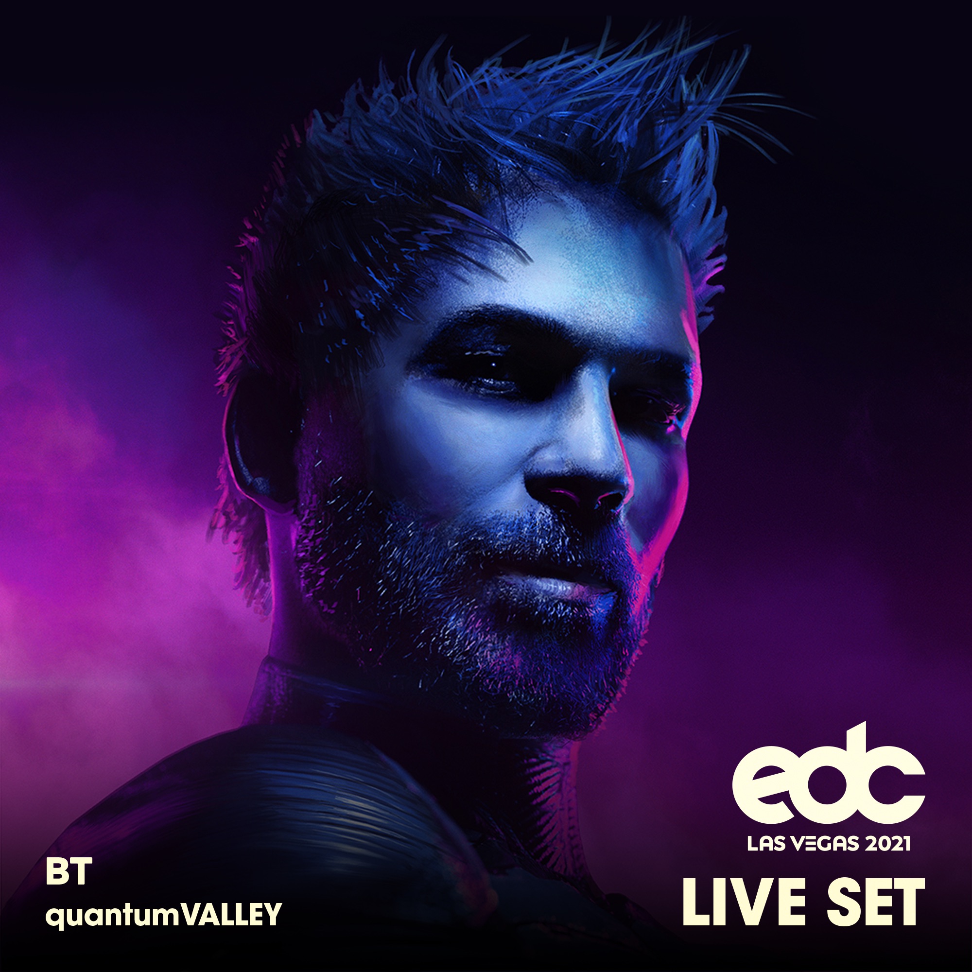 BT at EDC Las Vegas 2021: Quantum Valley Stage (DJ Mix) album cover
