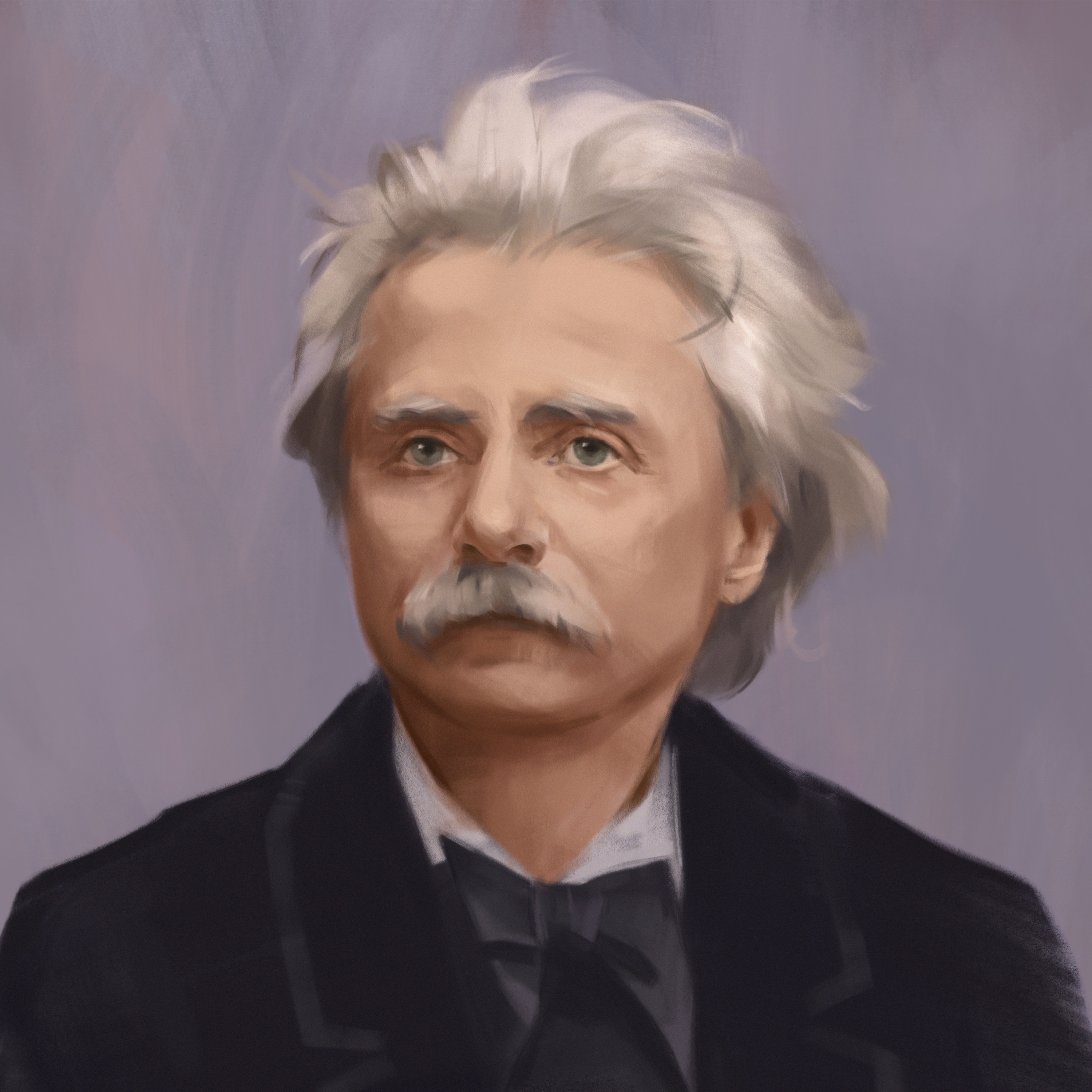 Edvard Grieg Portrait