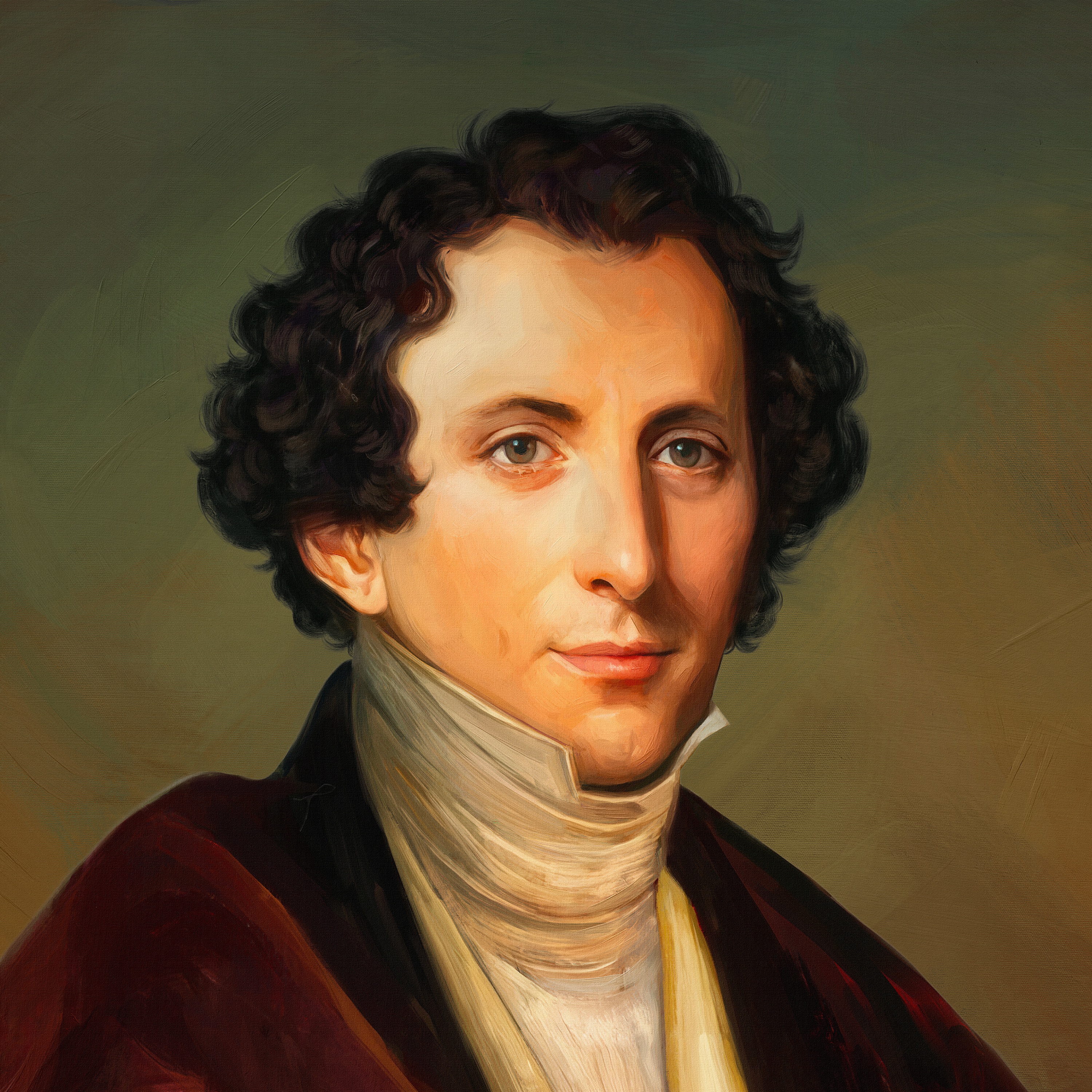 Felix Mendelssohn Portrait