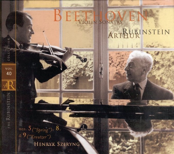 Rubinstein Collection, Vol. 40 - Beethoven: Sonatas Nos. 5, 8 & 9 for Violin and Piano album cover