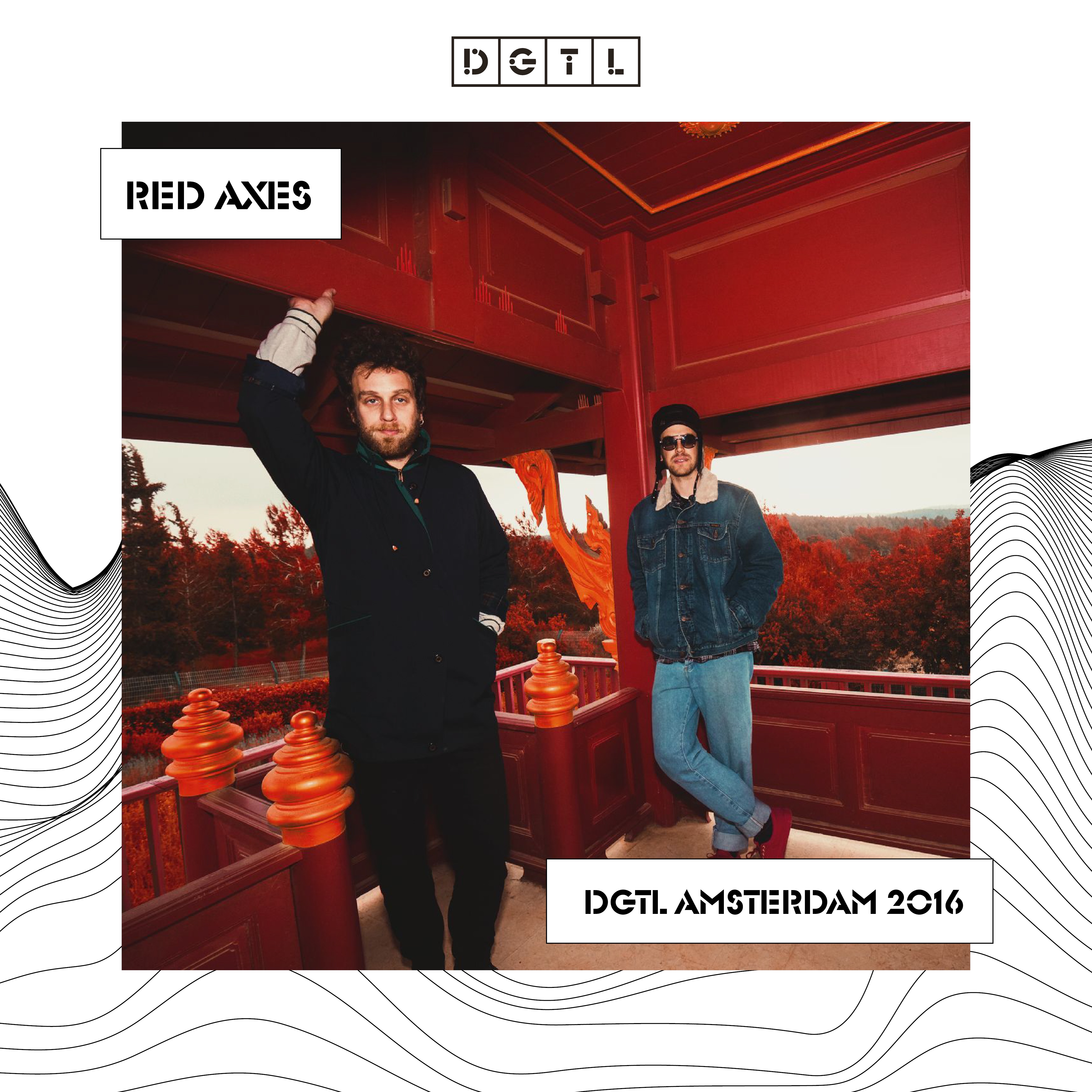 DGTL: Red Axes at DGTL Amsterdam, 2016 (DJ Mix) album cover