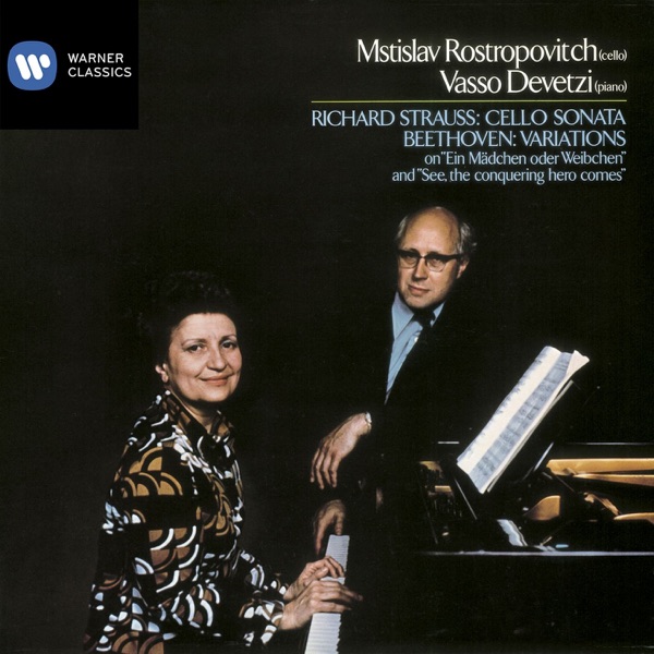 Strauss: Cello Sonata, Op. 6 - Beethoven: 12 Variations for Cello and Piano album cover