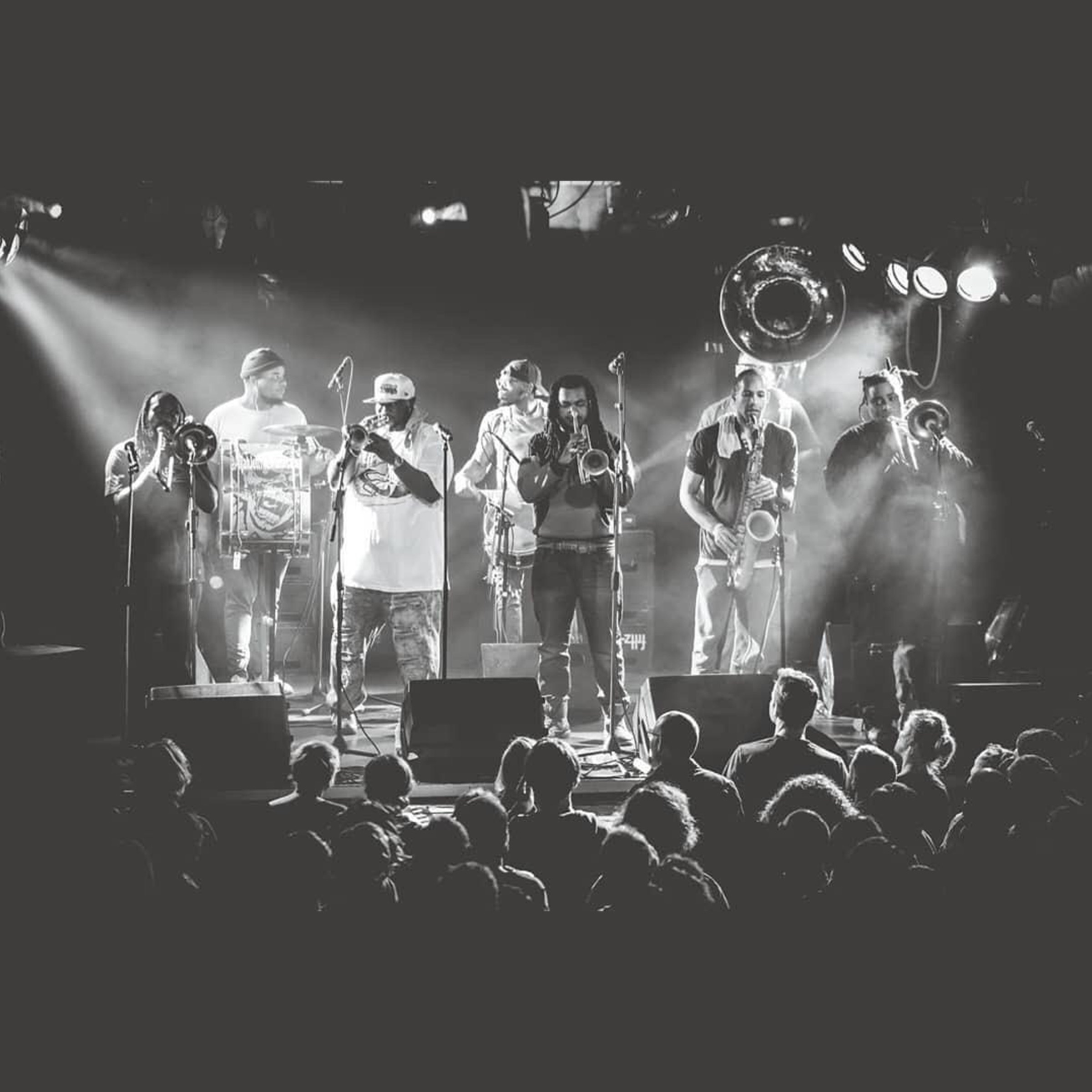 Hot 8 Brass Band Portrait