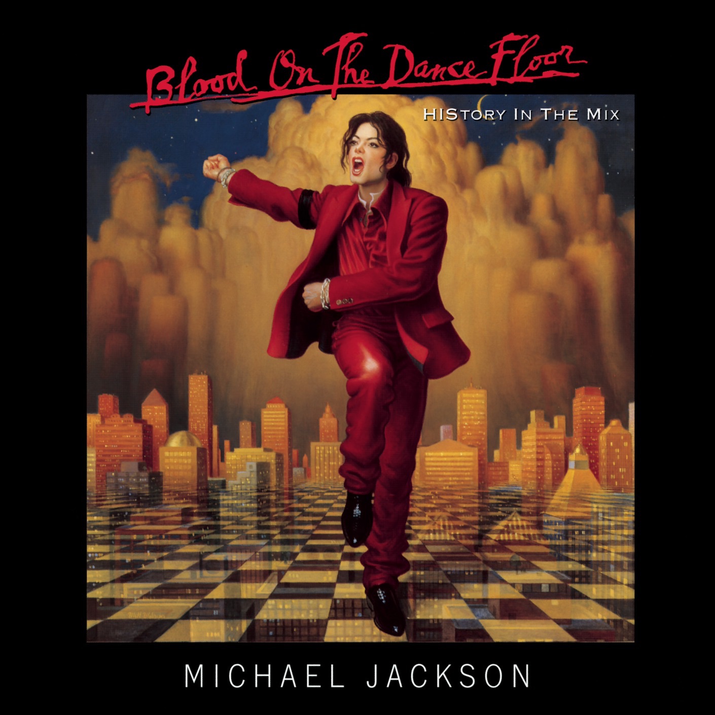 BLOOD ON THE DANCE FLOOR/ HIStory In The Mix album cover