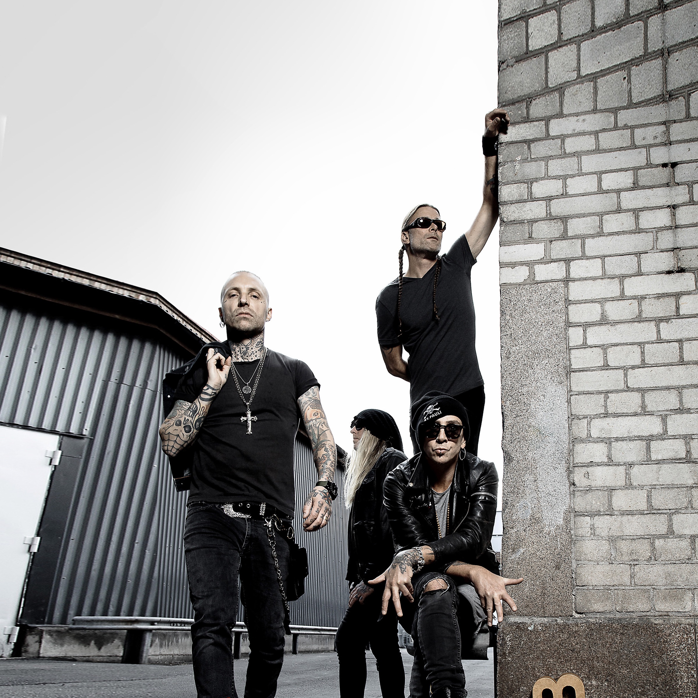 Backyard Babies Portrait