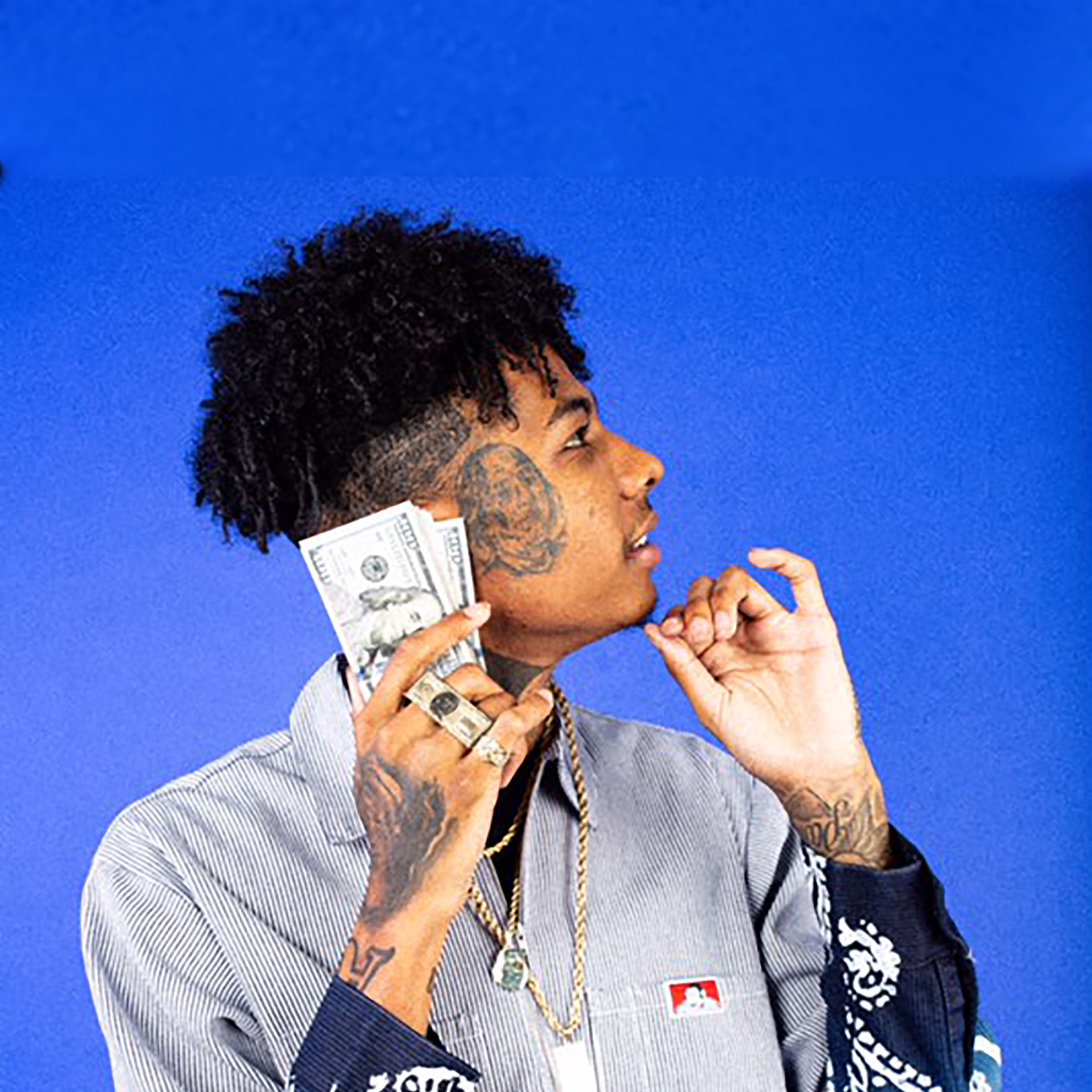 Blueface Portrait