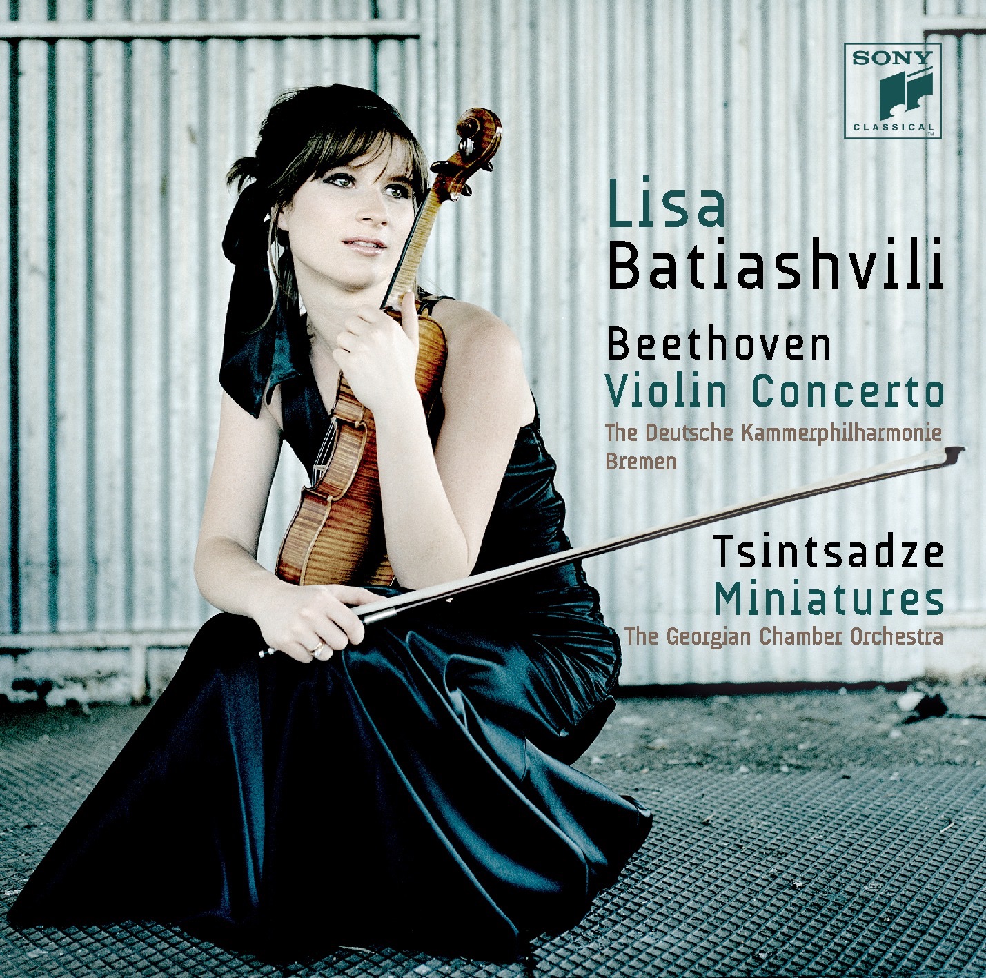 Beethoven: Violin Concerto & Tsintsadze: 6 Miniatures album cover