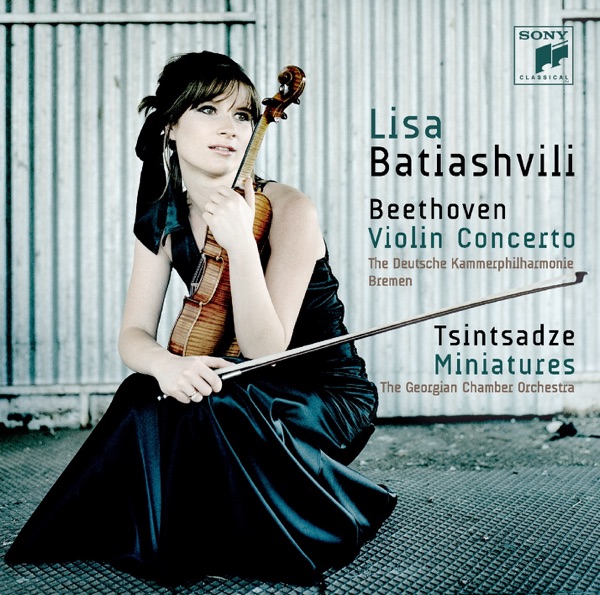 Beethoven: Violin Concerto & Tsintsadze: 6 Miniatures album cover
