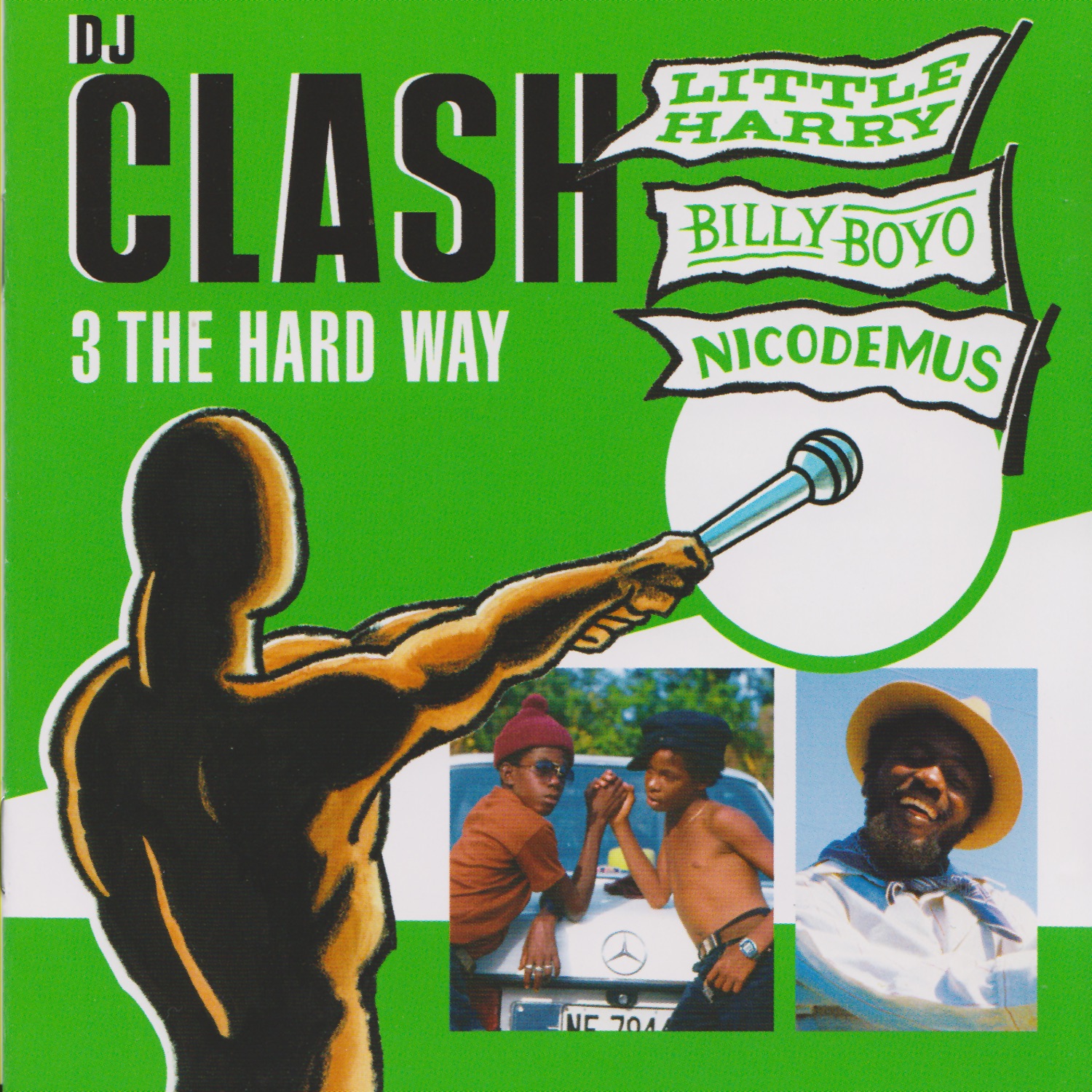 DJ Clash - 3 The Hard Way album cover