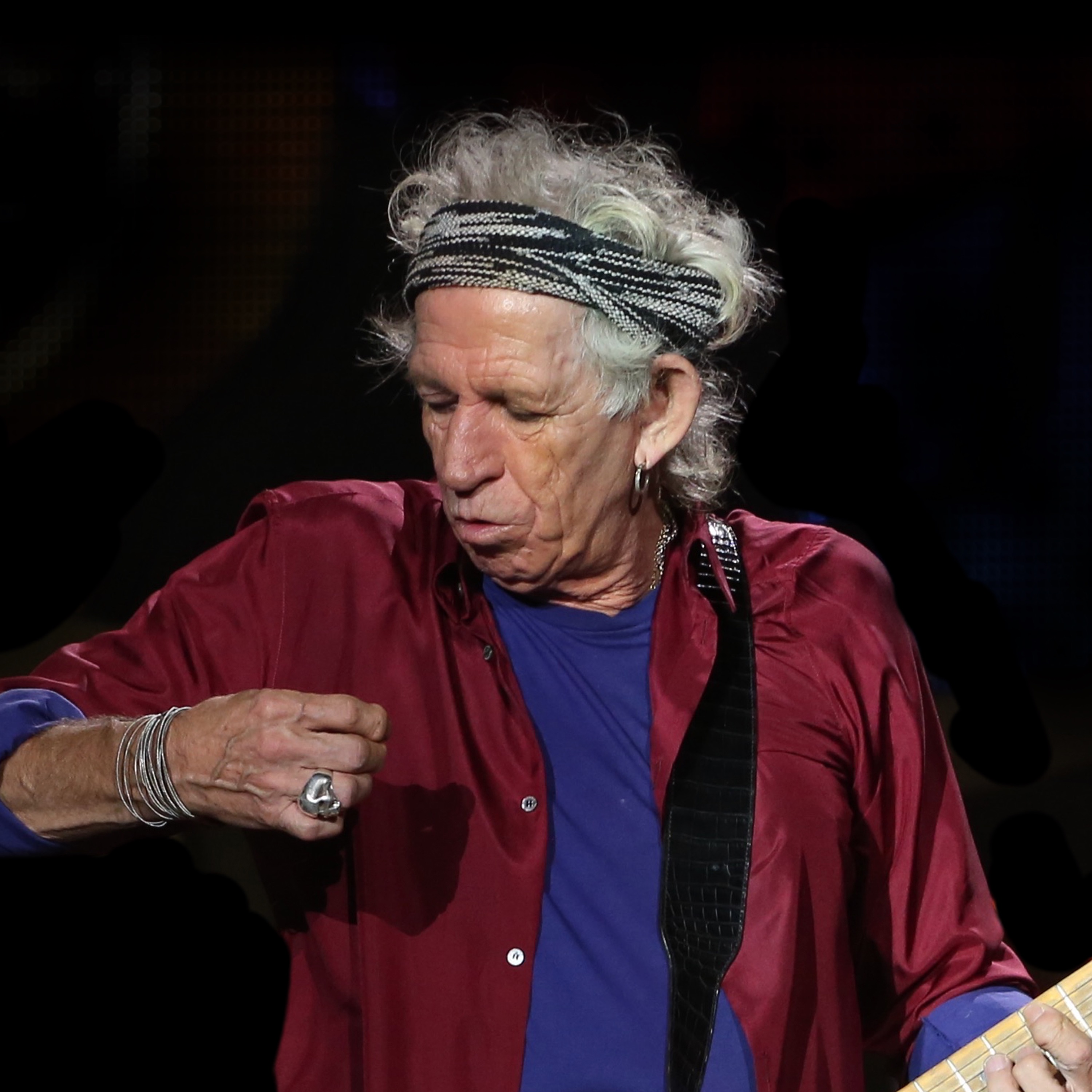 Keith Richards Portrait
