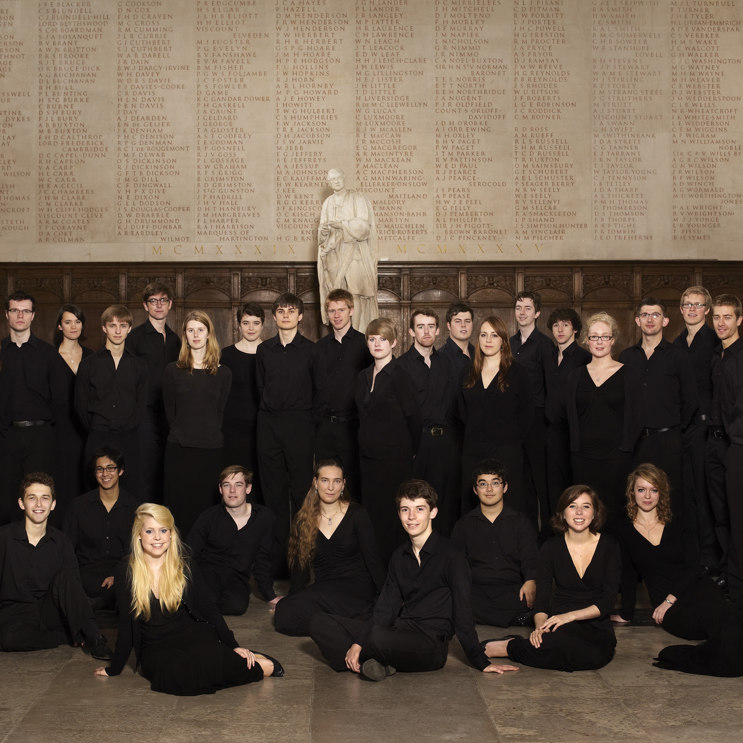 The Choir of Trinity College Cambridge Portrait
