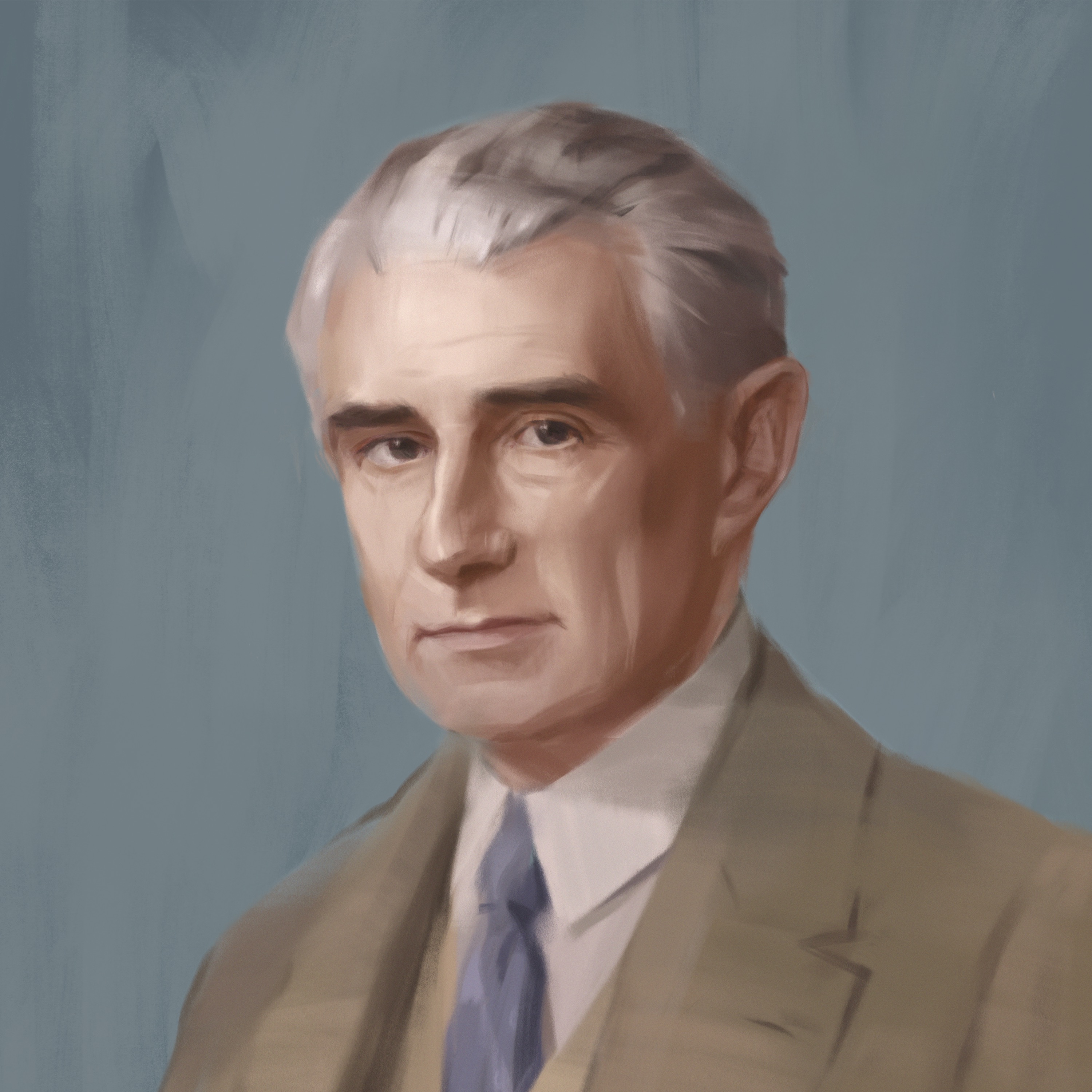 Maurice Ravel Portrait