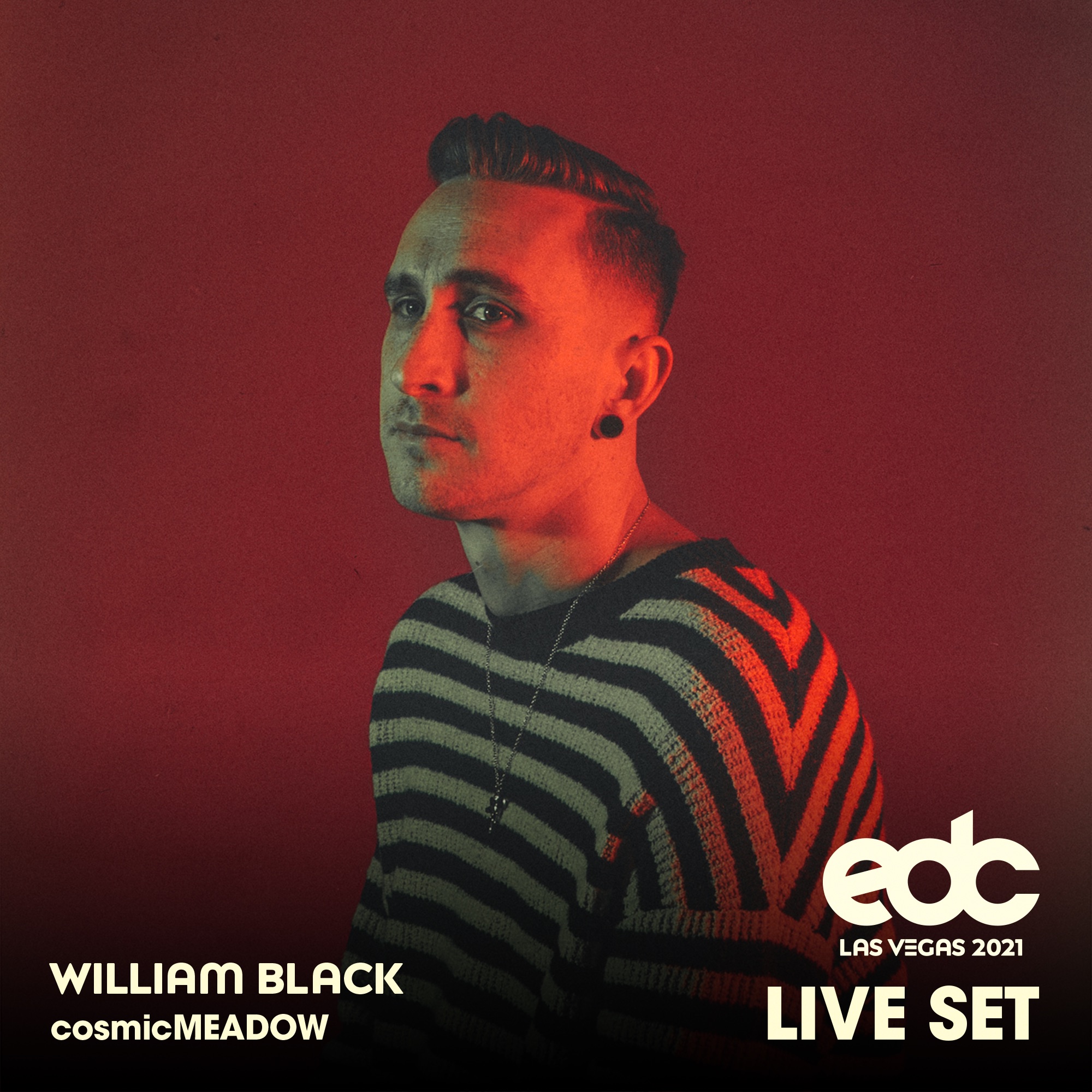 William Black at EDC Las Vegas 2021: Cosmic Meadow Stage (DJ Mix) album cover