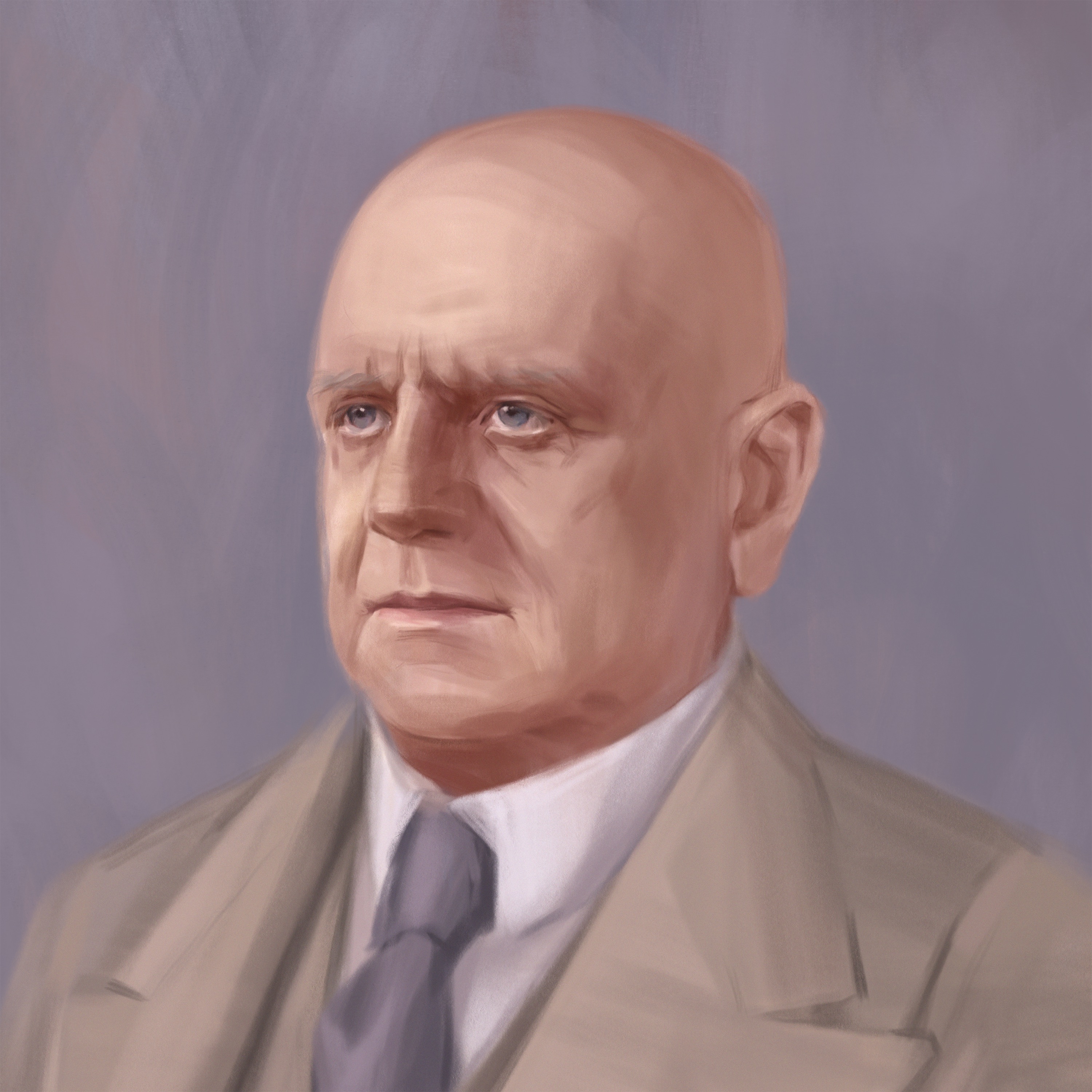 Jean Sibelius Portrait