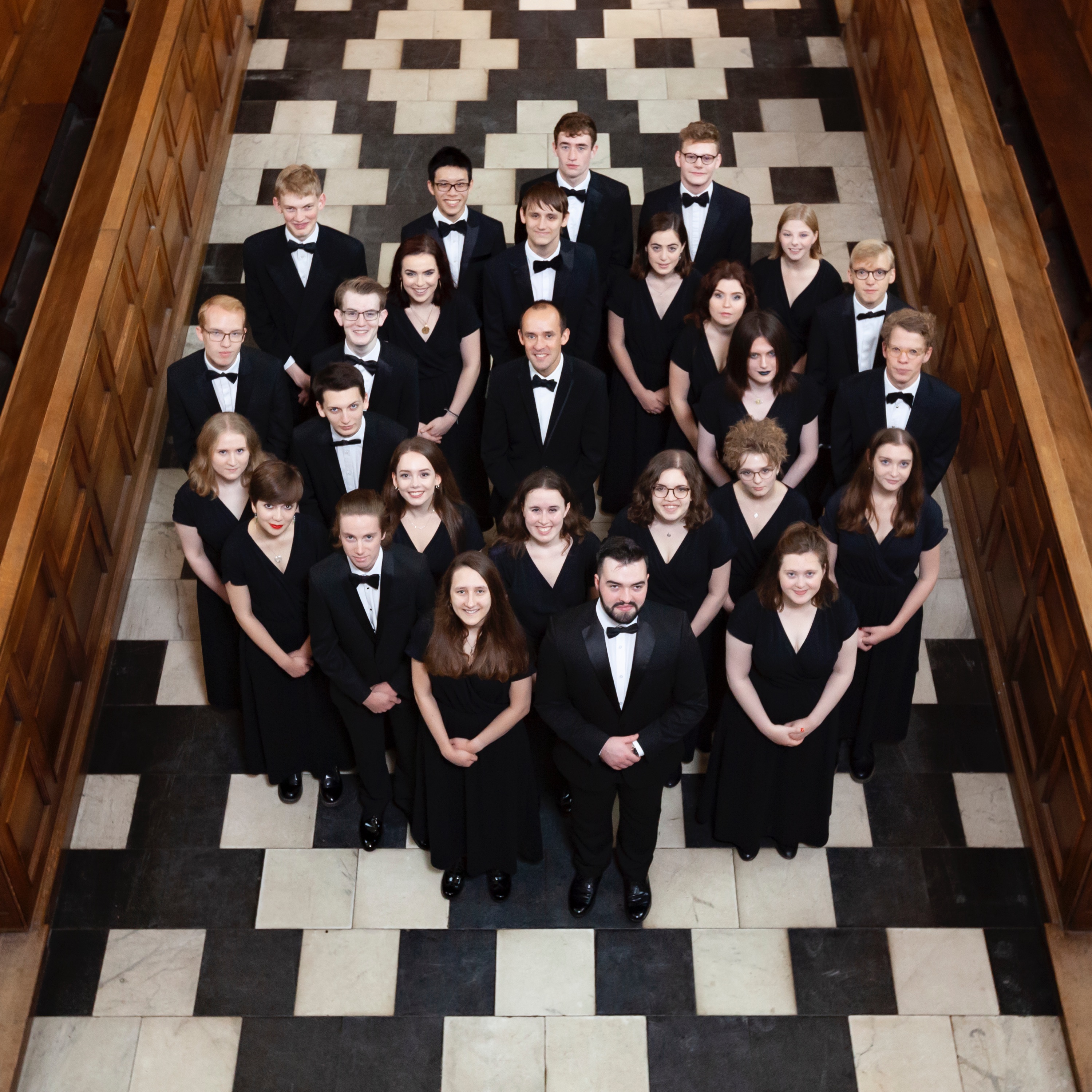 Choir of Clare College, Cambridge portrait