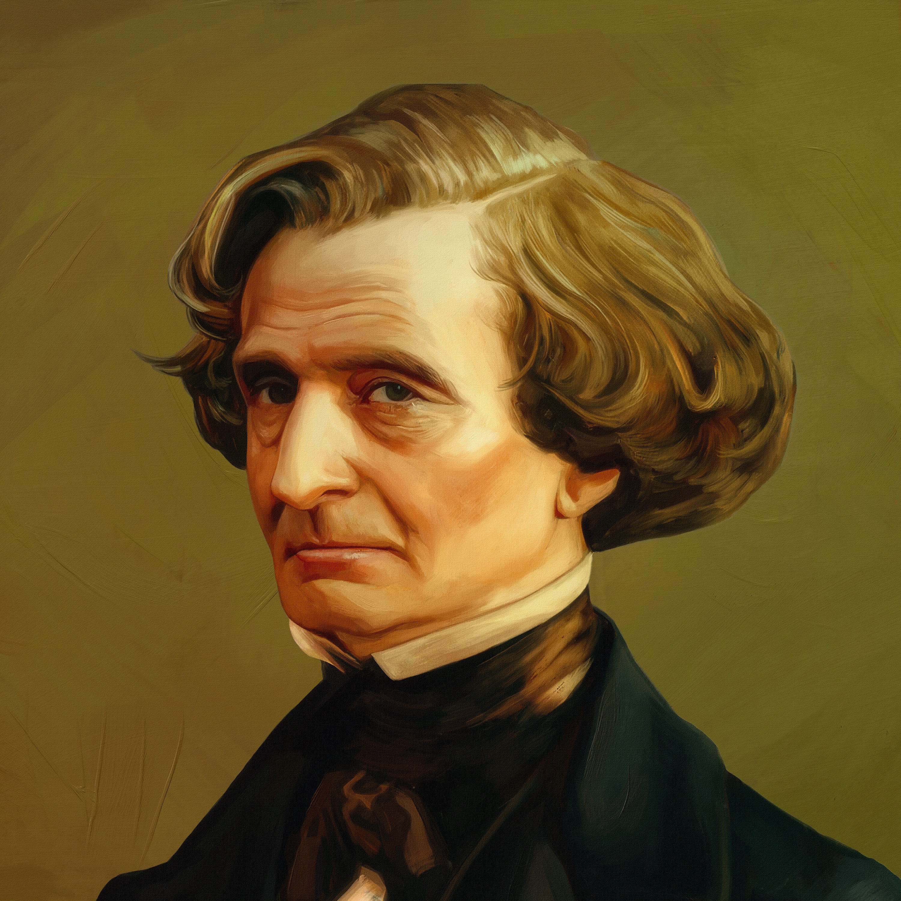 Hector Berlioz Portrait