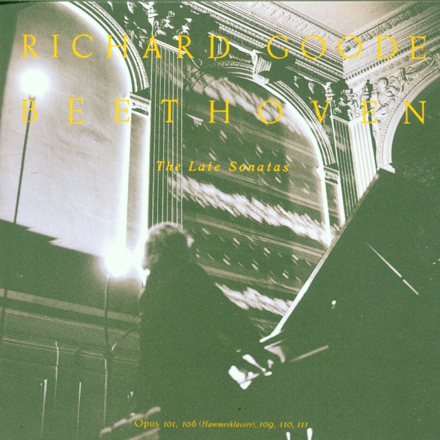 Beethoven: The Late Sonatas album cover