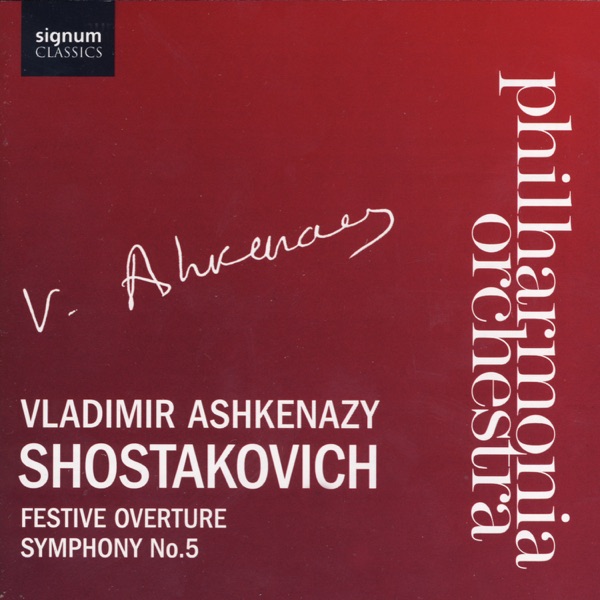 Shostakovich: Festive Overture and Symphony No. 5 album cover